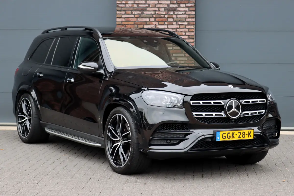 400 d 4MATIC AMG Line Premium+ | 7pers | Luchtvering | Distronic+ | Massage | Stoelventilatie | Memory | Burmester | HUD | Trekhaak | Soft-Close | Vlakkenverwarming | Surround Camera |