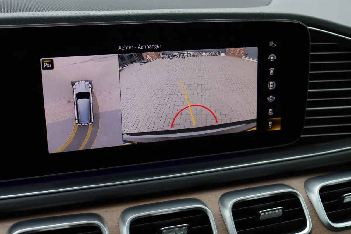 400 d 4MATIC AMG Line Premium+ | 7pers | Luchtvering | Distronic+ | Massage | Stoelventilatie | Memory | Burmester | HUD | Trekhaak | Soft-Close | Vlakkenverwarming | Surround Camera |