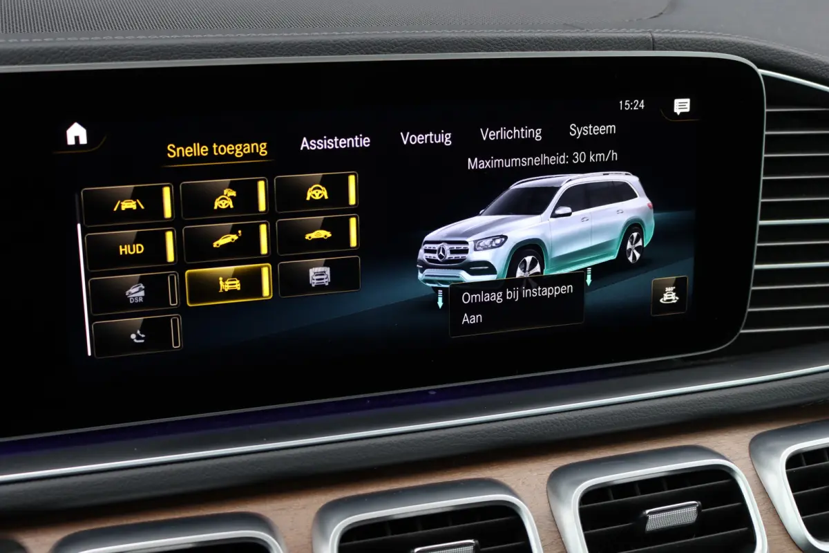 400 d 4MATIC AMG Line Premium+ | 7pers | Luchtvering | Distronic+ | Massage | Stoelventilatie | Memory | Burmester | HUD | Trekhaak | Soft-Close | Vlakkenverwarming | Surround Camera |