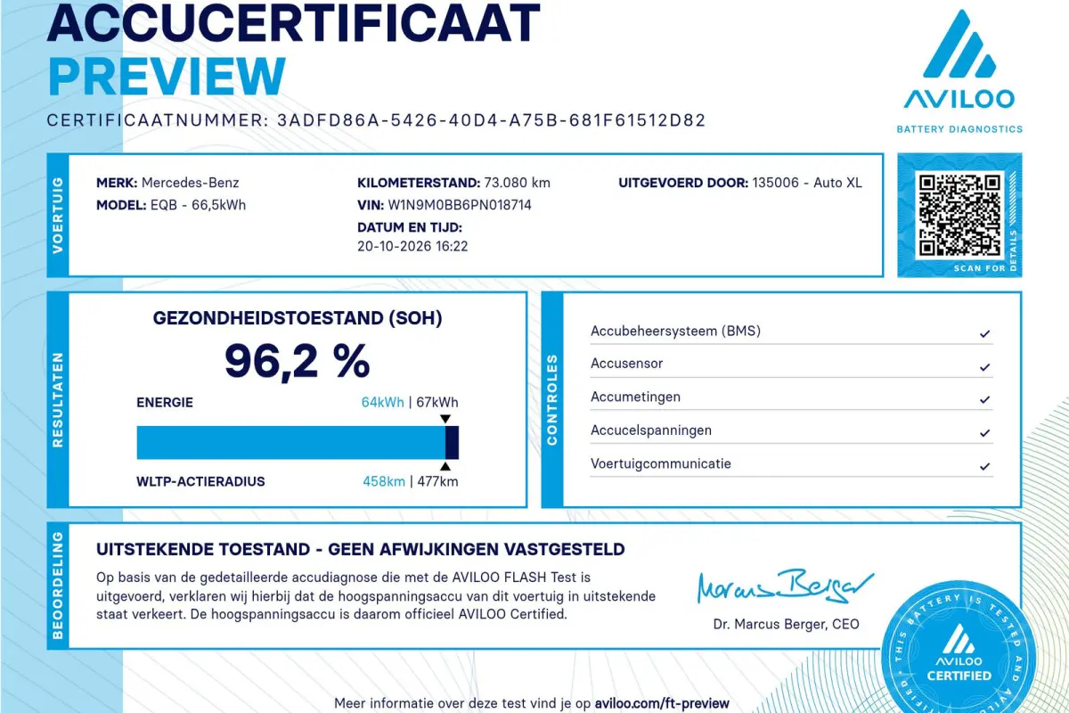 250 Luxury Line 67 kWh (96%SOH) Leder Camera Stoelverw.