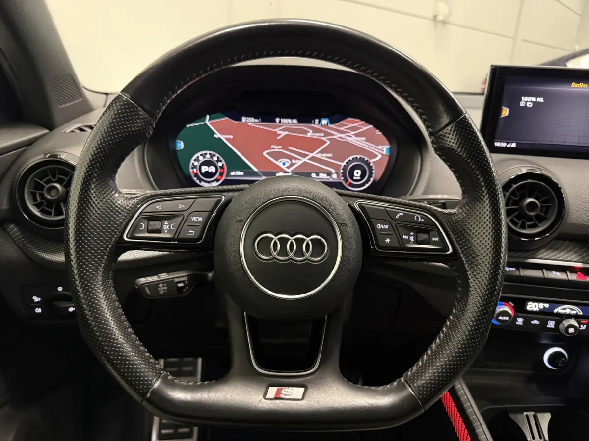 1.4 TFSI CoD S-Line B&O/VIRTUAL/LED/ACC/KEYLESS/SFEER/CARPLAY/ALARM/DAB/S-LINE LEER SP.STOELEN/DONKERE-HEMEL/PRIVACY/AFN.TREKHAAK/ABSOLUTE NIEUWSTAAT