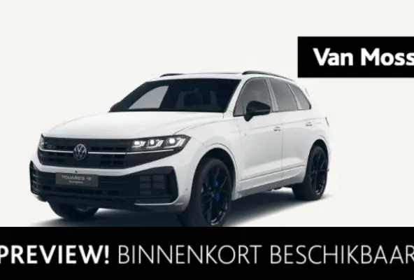 3.0 TSi eHybrid 4MOTION R Edition 462 PK| V6 | Panoramadak | Trekhaak | Leder Interieur | Luchtvering | Navigatie | Dodehoekdetectie | 360 Camera | Head-Updisplay | Stoelverwarming Voor & Ac
