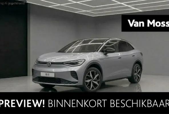 ID.5 GTX 77 kWh 299 PK| Dealeronderhouden | Trekhaak | Warmtepomp | Navigatie | 360 Camera | Dodehoekdetectie | Stoelverwarming | Stuurwielverwarming