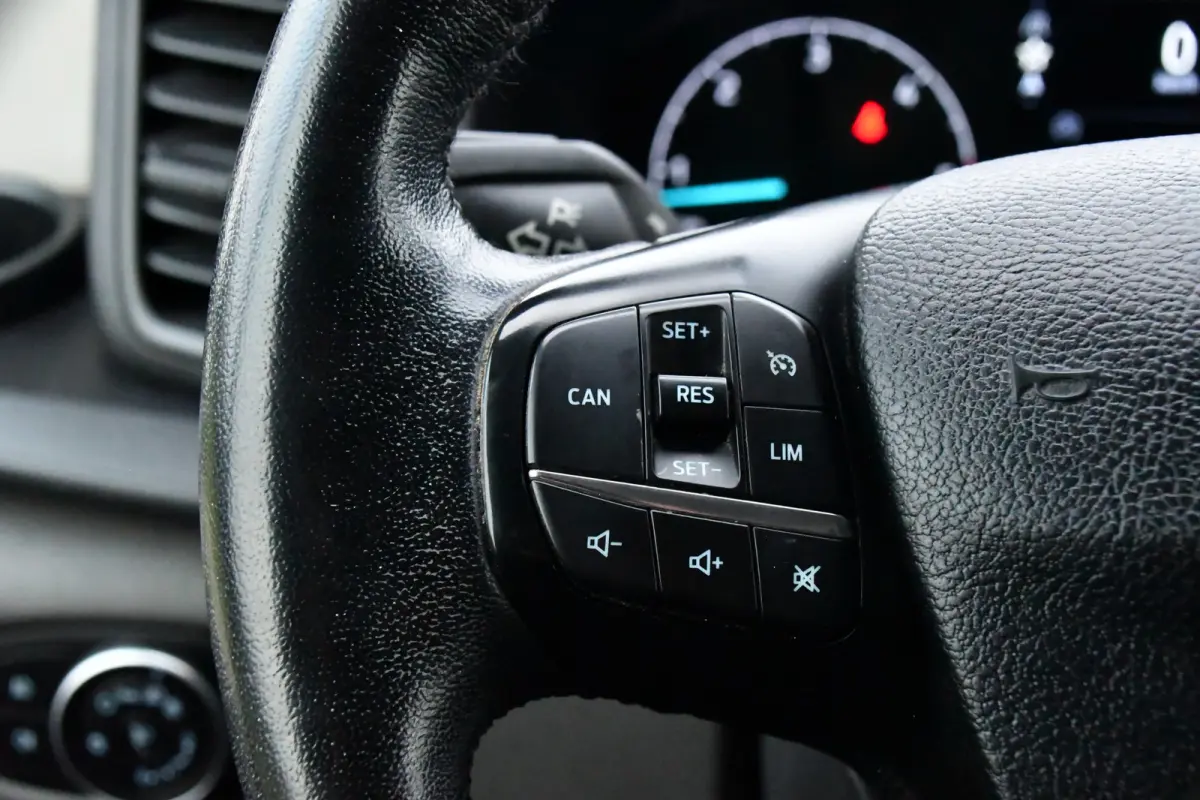 350 2.0 TDCI L3H2 Black Edition Camera, Cruise, Caplay, Automaat, 130PK, Trekhaak, Multimedia, Sensoren, UNIEK!