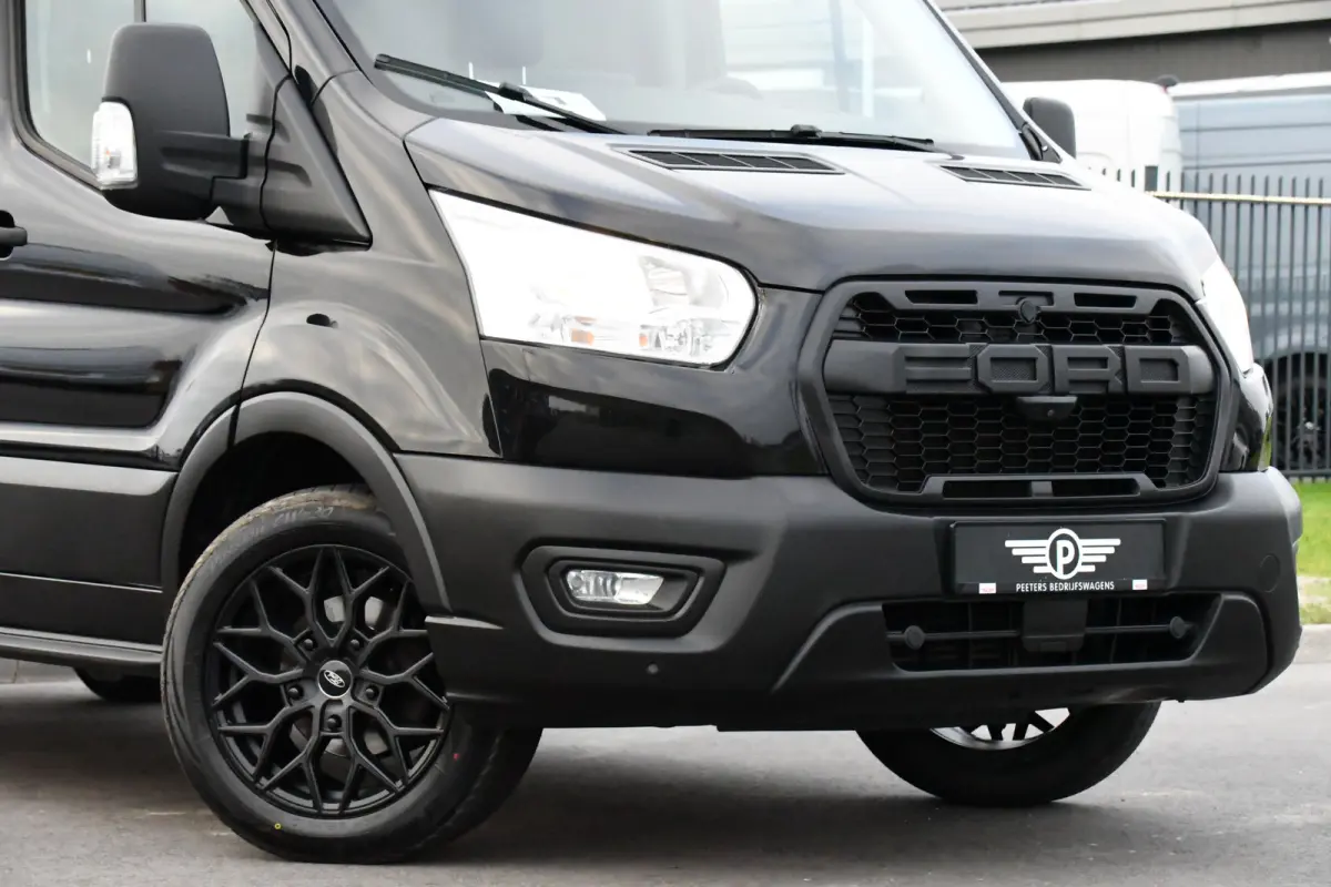 350 2.0 TDCI L3H2 Black Edition Camera, Cruise, Caplay, Automaat, 130PK, Trekhaak, Multimedia, Sensoren, UNIEK!