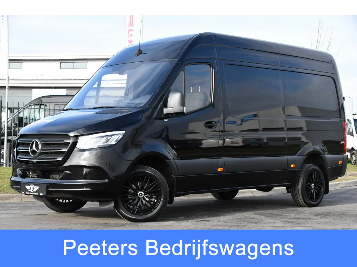 317 1.9 CDI L2H2 Black Edition RWD Cruise, Camera,10.5'' Multimedia, Carplay, LED, Standkachel, Multimedia, 170pk, Automaat, UNIEK!