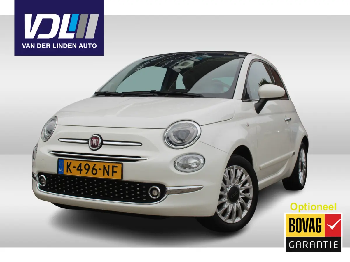 0.9 TwinAir Dolcevita l Apple carplay/ Android auto l Cruise Control l PDC Achter l Airco l Bluetooth
