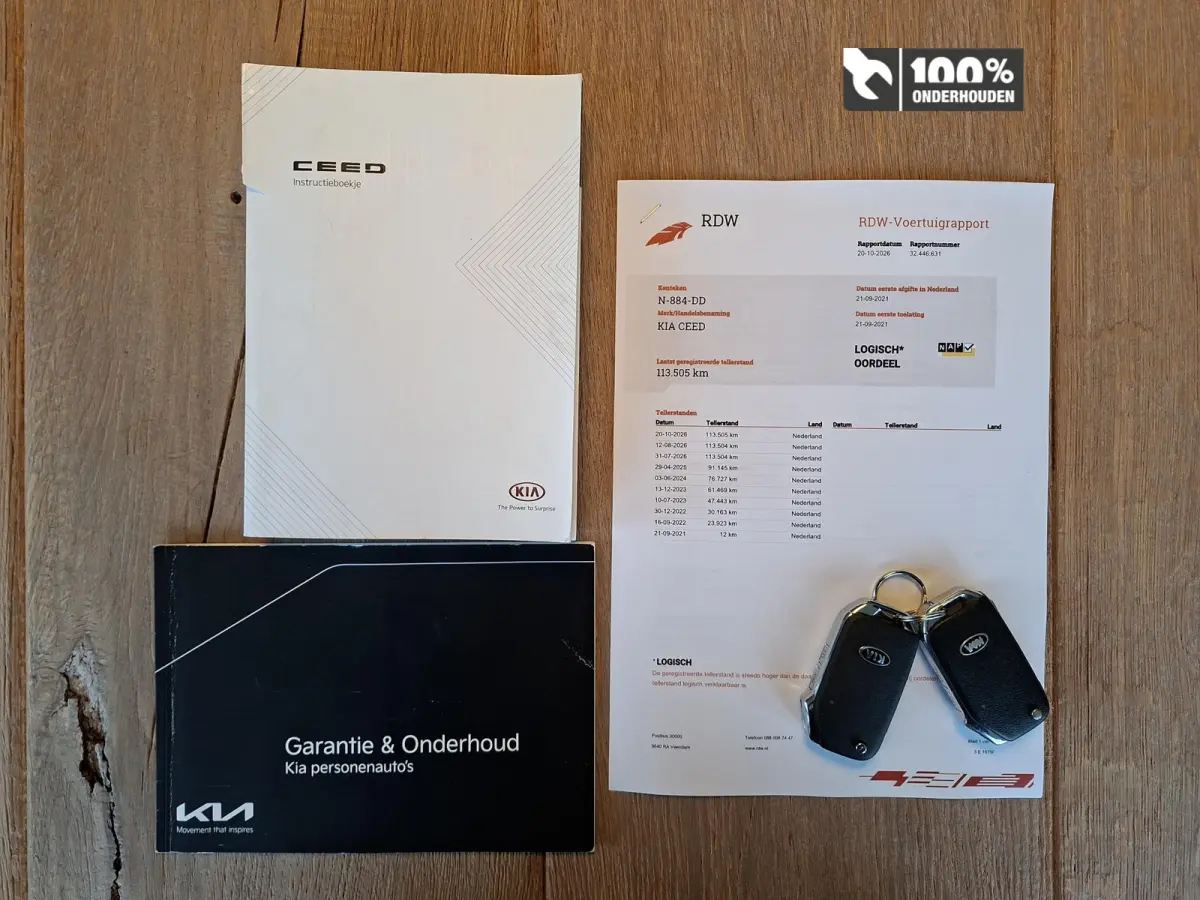 1.0 T-GDi Automaat DynamicLine M-Hybrid/100% onderh./Camera/Carplay/Origineel-NL auto/Climate Control/AllSeason bnd.