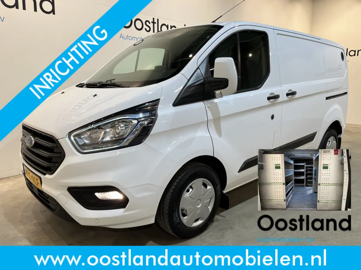 2.0 TDCI L1H1 Trend 130 PK / Servicebus / Bott Inrichting / Euro 6 / Schuifdeur L+R / Airco / CarPlay / Cruise Control / Camera / Navigatie / Klep / 3-Zits