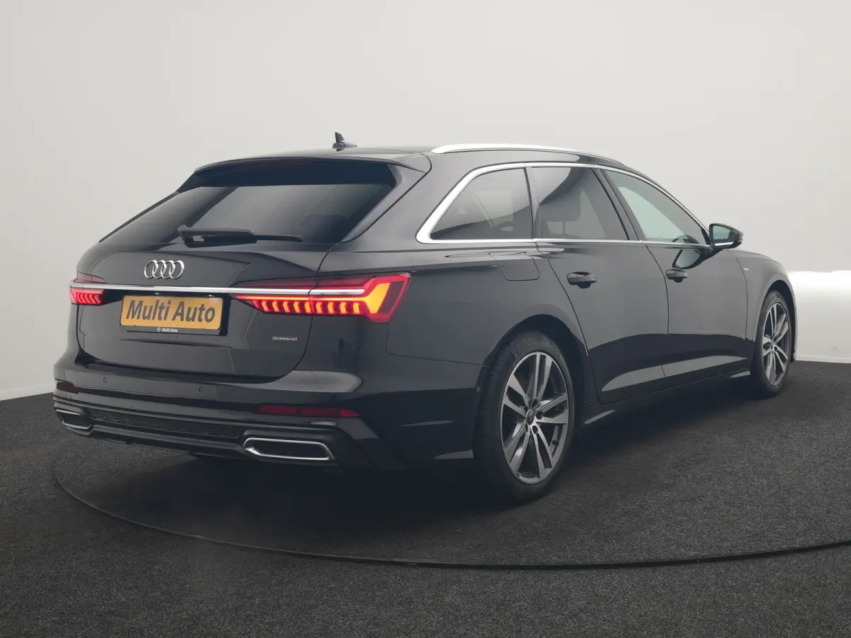 50 TFSI e Quattro S Line PHEV 300pk Dealer O.H | SOH 95,2% | Trekhaak Af Fabriek | Adaptive Cruise | Camera | Matrix LED | Lederen Sportstoelen Verwarmd | Sfeerverlichting | Apple Carplay | 