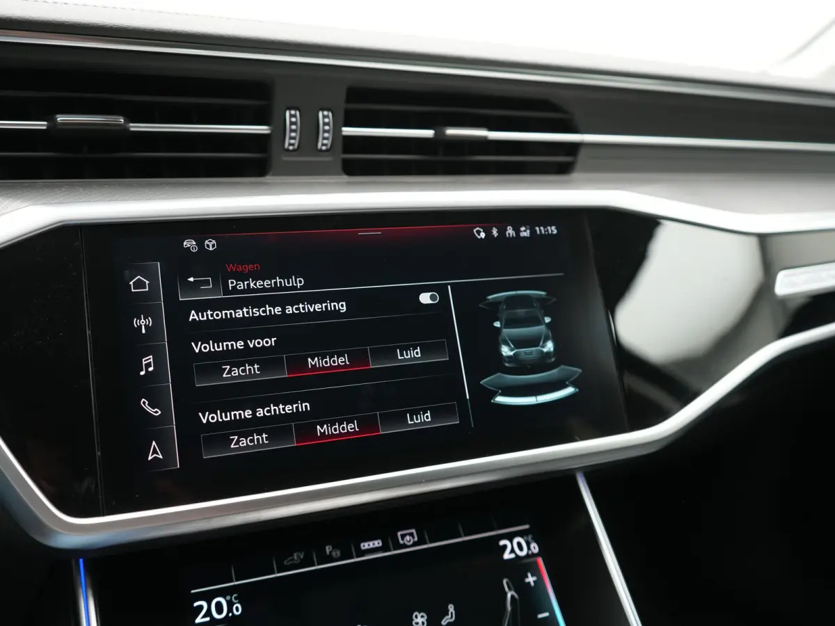 50 TFSI e Quattro S Line PHEV 300pk Dealer O.H | Trekhaak Af Fabriek | Adaptive Cruise | Camera | Matrix LED | Sportstoelen Verwarmd | Sfeerverlichting | Apple Carplay | DAB | Navigatie | Vi