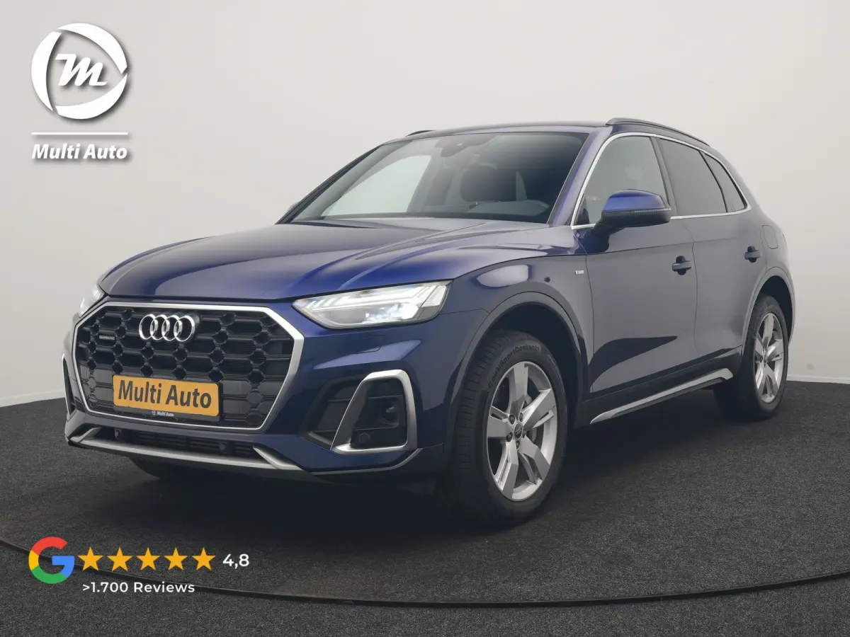 50 TFSI e 2x S Line PHEV 300pk Dealer O.H | SOH 92,6% | Sportstoelen Verwarmd | Bang & Olufsen | Keyless | Cruise Control | Virual | Navigatie | DAB | 19"L.M | Plug In Hybrid |