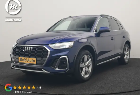 50 TFSI e 2x S Line PHEV 300pk Dealer O.H | SOH 92,6% | Sportstoelen Verwarmd | Bang & Olufsen | Keyless | Cruise Control | Virual | Navigatie | DAB | 19"L.M | Plug In Hybrid |