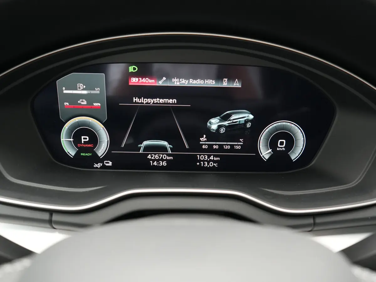 50 TFSI e 2x S Line PHEV 300pk Dealer O.H | SOH 92,6% | Sportstoelen Verwarmd | Bang & Olufsen | Keyless | Cruise Control | Virual | Navigatie | DAB | 19"L.M | Plug In Hybrid |