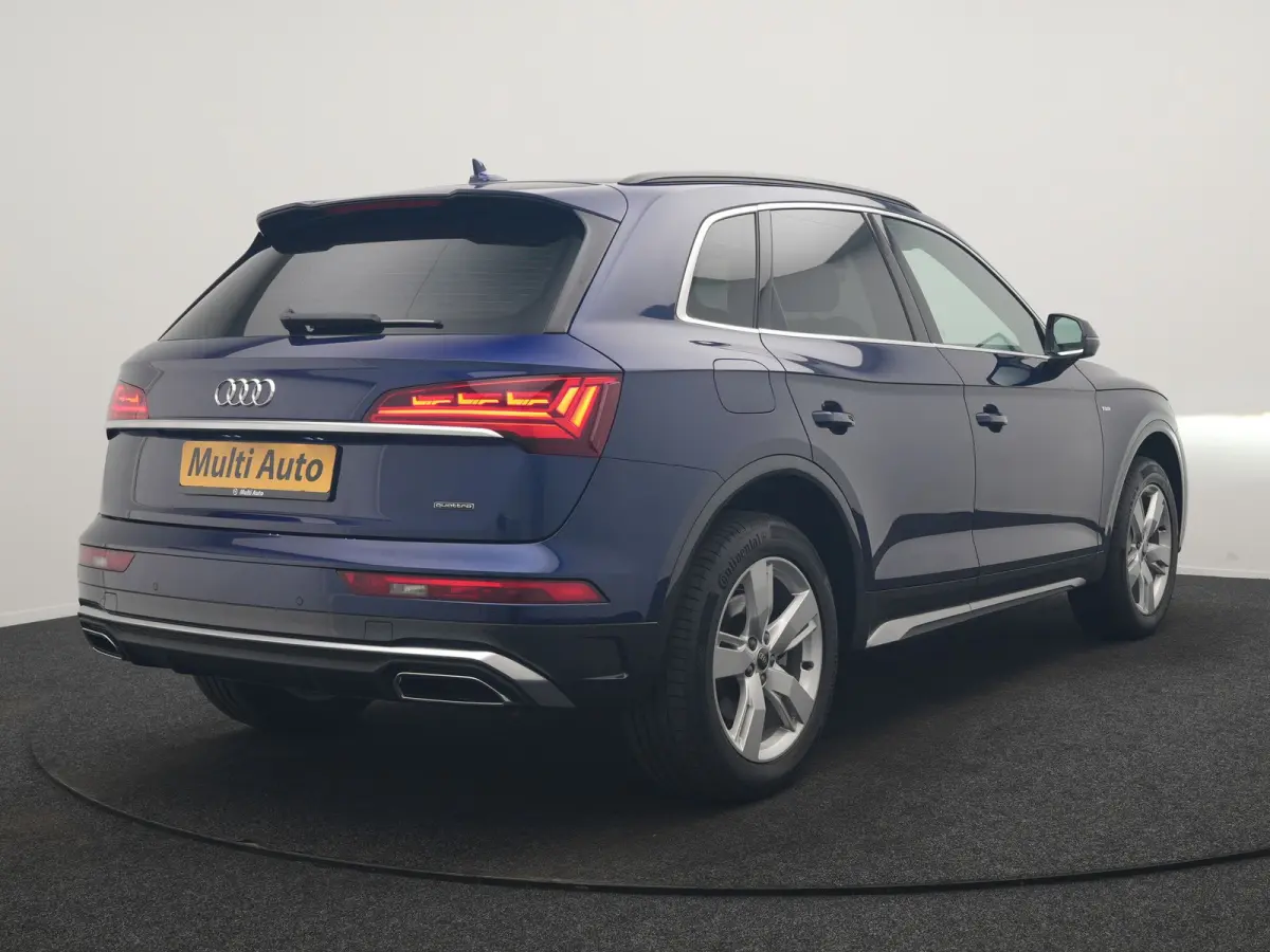 50 TFSI e 2x S Line PHEV 300pk Dealer O.H | SOH 92,6% | Sportstoelen Verwarmd | Bang & Olufsen | Keyless | Cruise Control | Virual | Navigatie | DAB | 19"L.M | Plug In Hybrid |