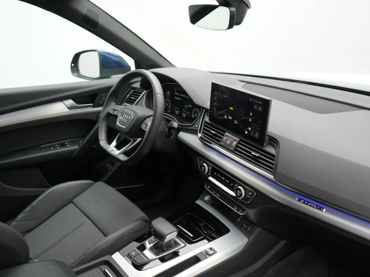 50 TFSI e 2x S Line PHEV 300pk Dealer O.H | SOH 92,6% | Sportstoelen Verwarmd | Bang & Olufsen | Keyless | Cruise Control | Virual | Navigatie | DAB | 19"L.M | Plug In Hybrid |