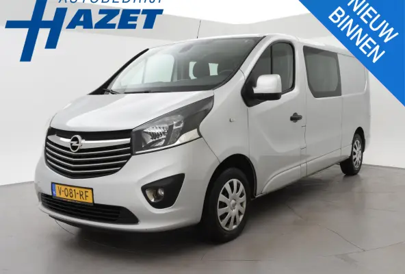 1.6 CDTI L2H1 6-PERS DUBBEL CABINE *77.088 KM* + 1e EIGENAAR | AIRCO | CRUISE | DAB | NAVIGATIE
