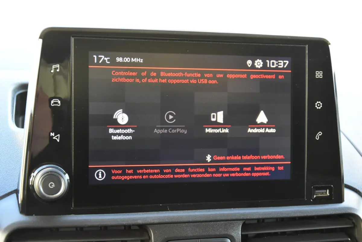 1.5 BlueHDI Airco Navi 3 Sits Euro 6 Apple