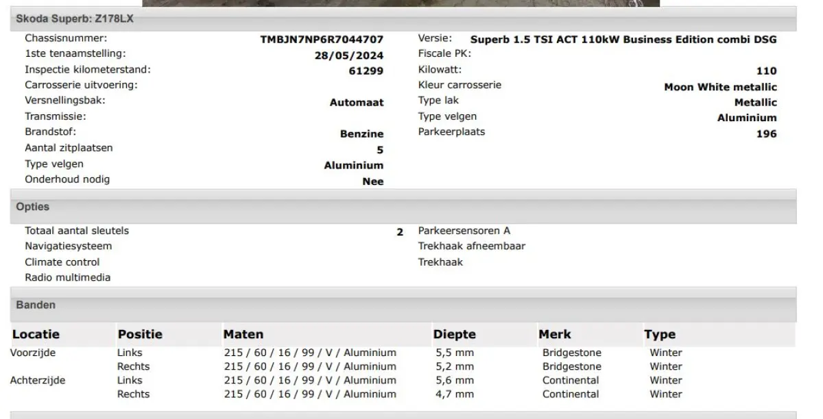 1.5 TSI 150PK Automaat Business Edition / Trekhaak / Navigatie / Airco-ecc./ Pdc./ Radio-multimedia / Virtual Cockpit / Apk 05-2028