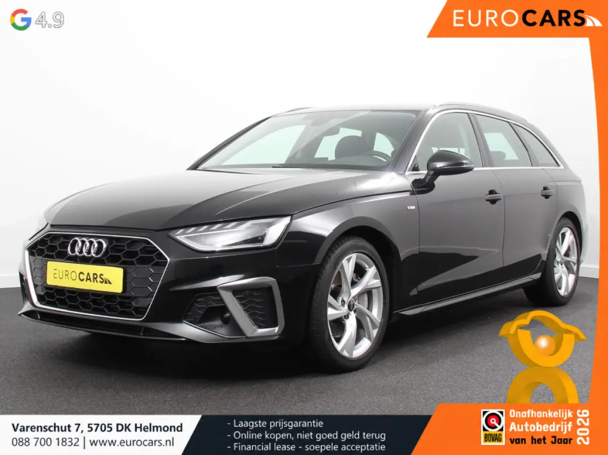 40 TFSI 205pk Automaat S Line Plus Navigatie Climate Control Cruise control Lichtmetalen velgen Stoelverwarming Parkeersensoren Elektrische achterklep