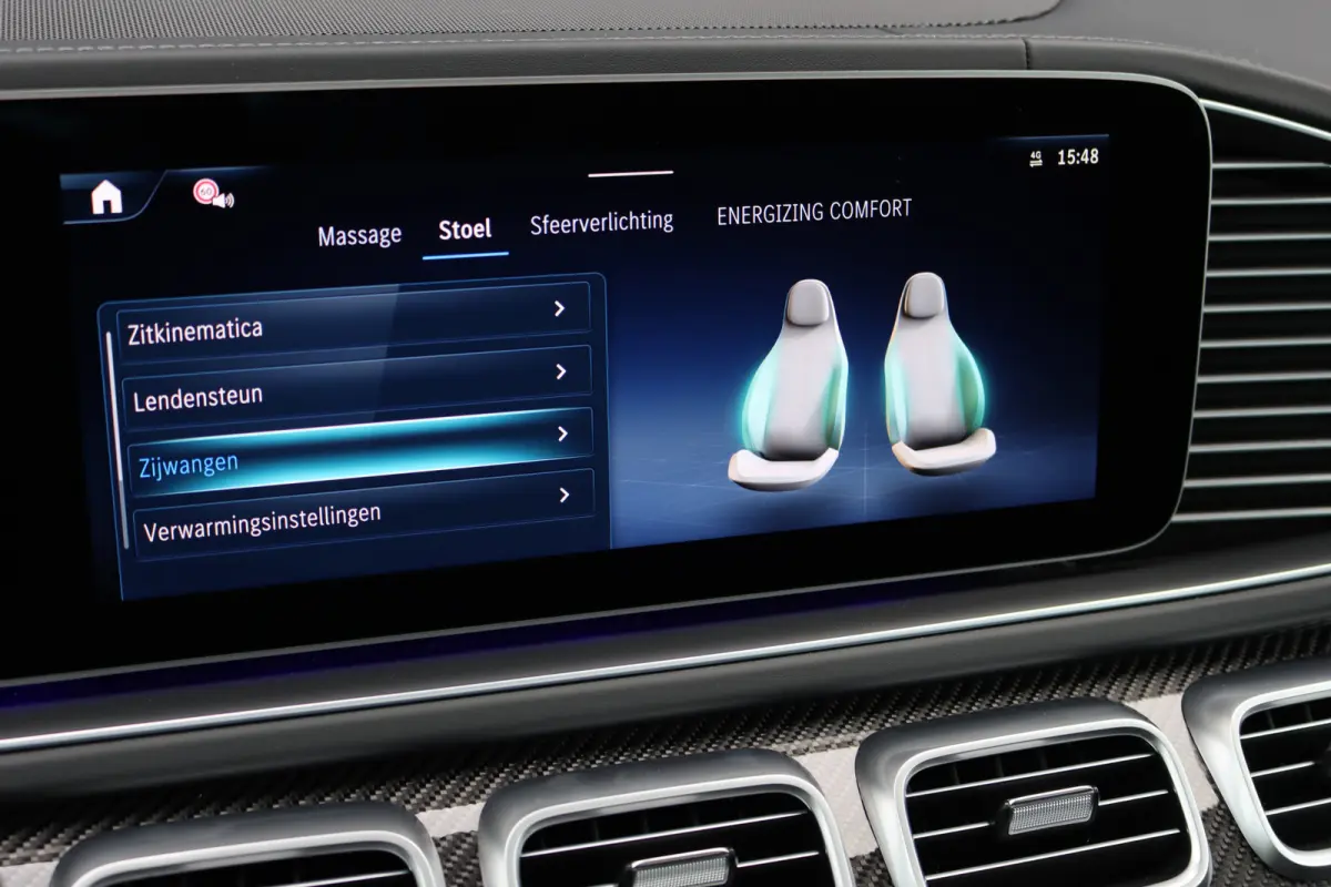 AMG 53 Hybrid 4MATIC+ | Manufaktur | Luchtvering | Carbon | Massage | HUD | Vlakkenverwarming | Trekhaak | Burmester | Stoelventilatie |