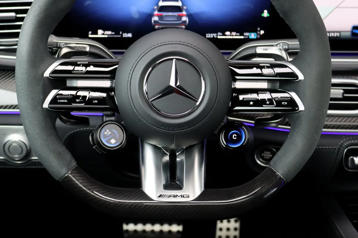 AMG 53 Hybrid 4MATIC+ | Manufaktur | Luchtvering | Carbon | Massage | HUD | Vlakkenverwarming | Trekhaak | Burmester | Stoelventilatie |