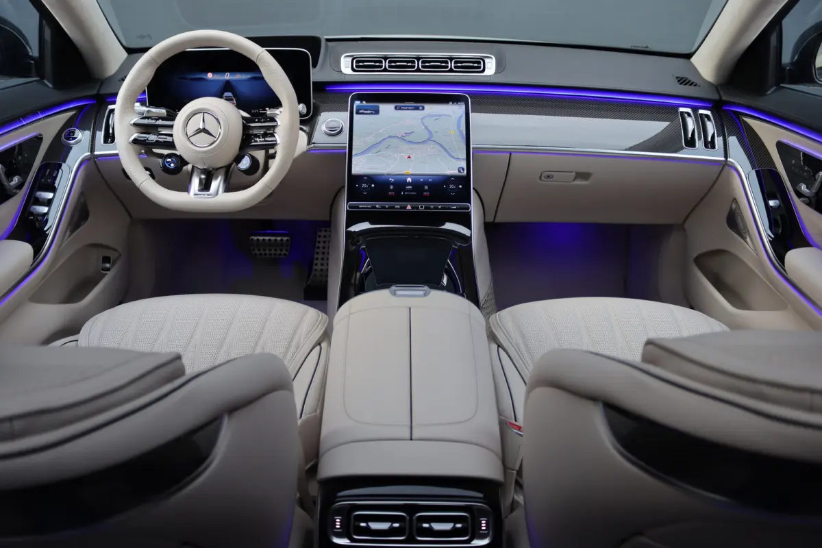 AMG 63 S E Performance | 802pk | Keramisch | Manufaktur | Carbon  | Achterasbesturing | Kuitmassage | Stoelventilatie | Vlakkenverwarming | Burmester | Distronic+ | Entertainment Achter |