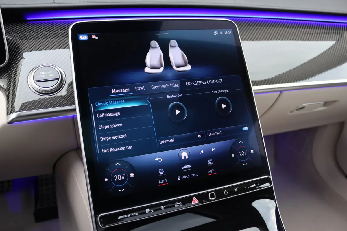 AMG 63 S E Performance | 802pk | Keramisch | Manufaktur | Carbon  | Achterasbesturing | Kuitmassage | Stoelventilatie | Vlakkenverwarming | Burmester | Distronic+ | Entertainment Achter |