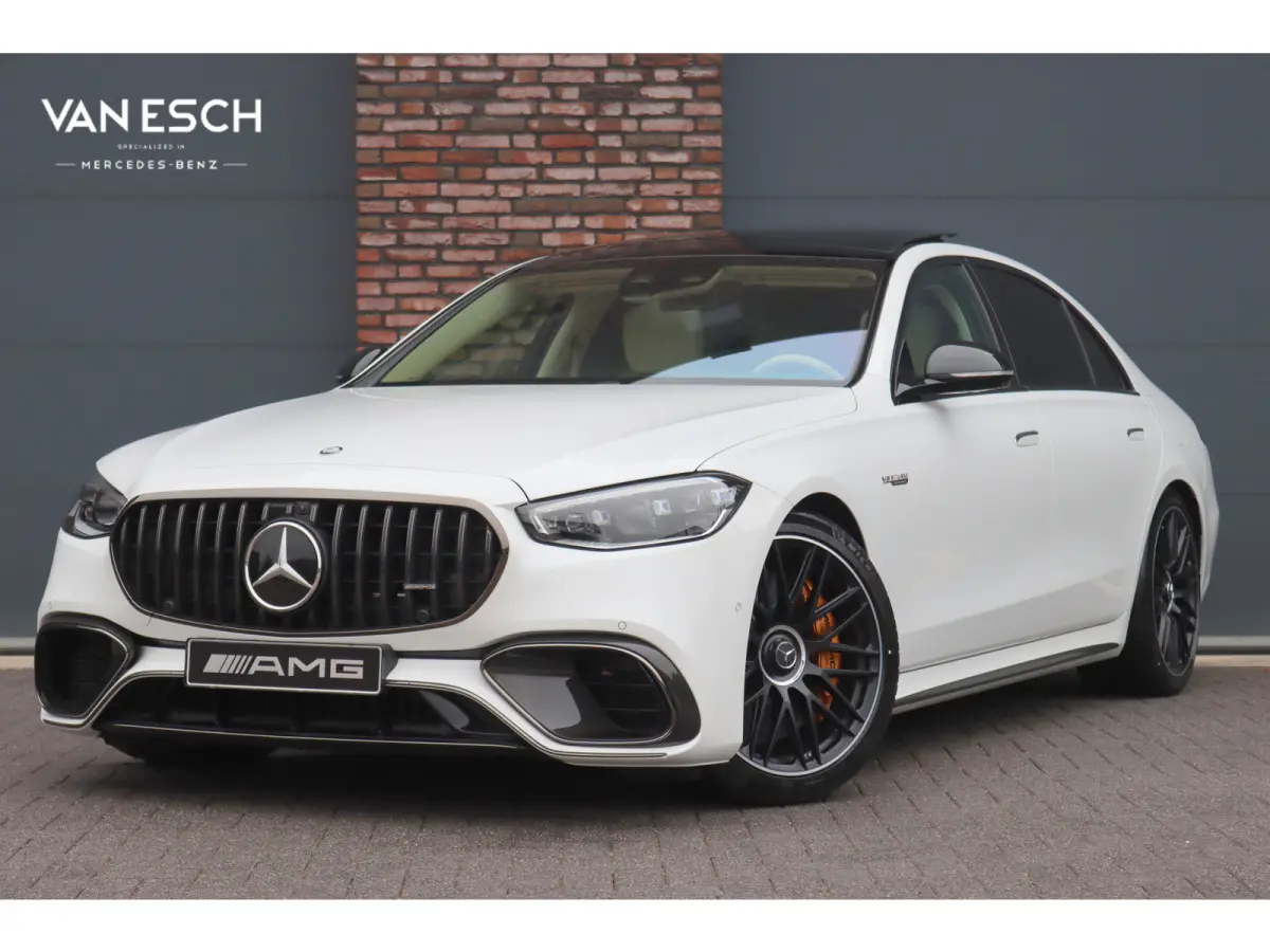 AMG 63 S E Performance | 802pk | Keramisch | Manufaktur | Carbon  | Achterasbesturing | Kuitmassage | Stoelventilatie | Vlakkenverwarming | Burmester | Distronic+ | Entertainment Achter |