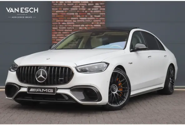 AMG 63 S E Performance | 802pk | Keramisch | Manufaktur | Carbon  | Achterasbesturing | Kuitmassage | Stoelventilatie | Vlakkenverwarming | Burmester | Distronic+ | Entertainment Achter |