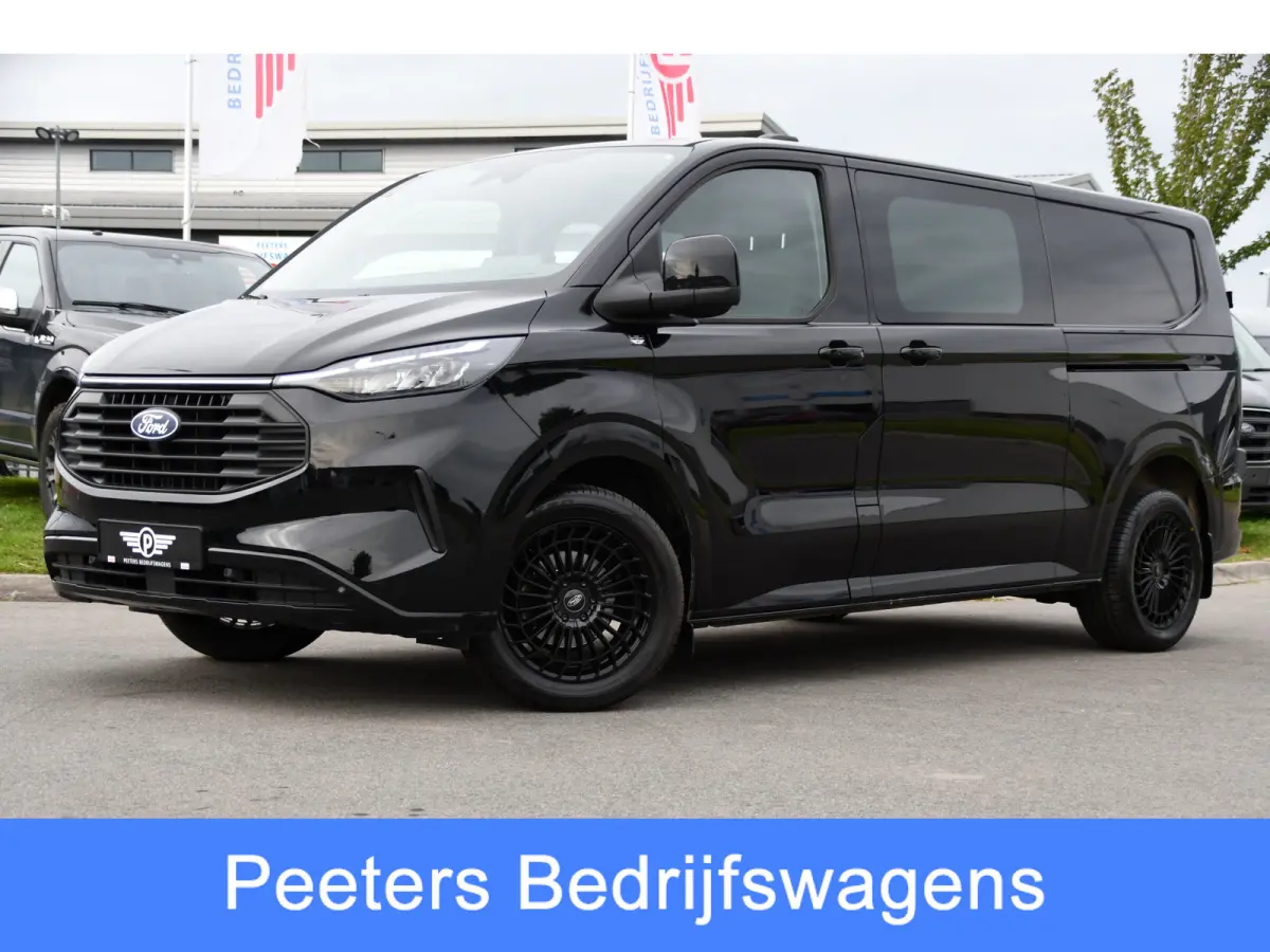 300 2.0 TDCI L2H1 Limited Black Edition Adaptieve Cruise, Camera, Carplay, LED, 2 x Schuifdeur, Automaat, 170pk, Stoelverwarming, Sensoren, Uniek!