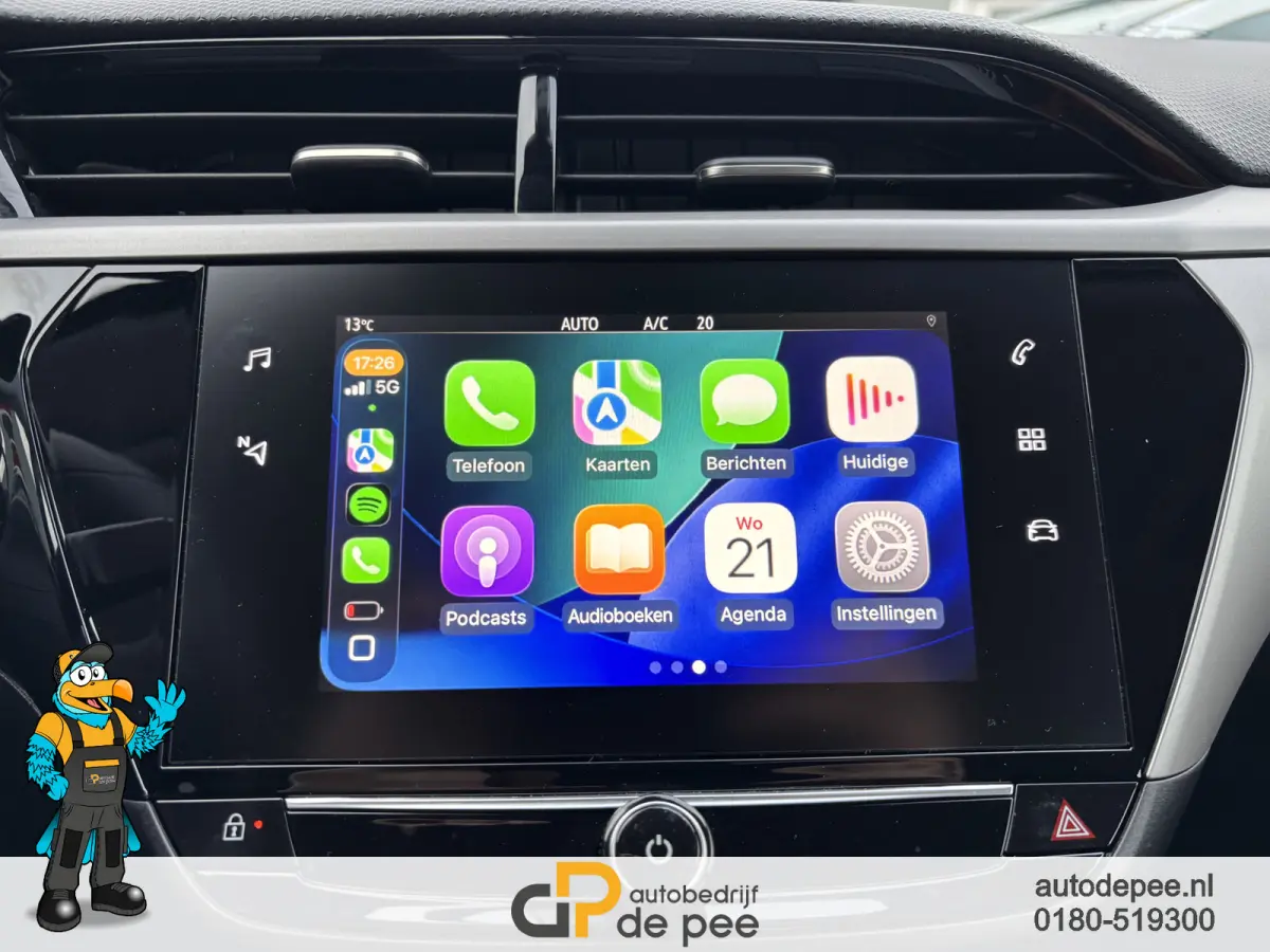 GS Line 50 kWh GARANTIE/SOH 83%/CRUISE/CLIMA/CARPLAY/EL.RAMEN/CV+AB rijklaarprijs!