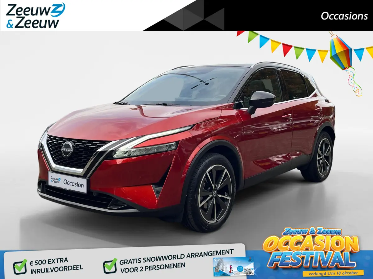 1.3 MHEV Xtronic Tekna | Panoramadak | 360 camera | Carplay | Stoel- en stuurverwarming