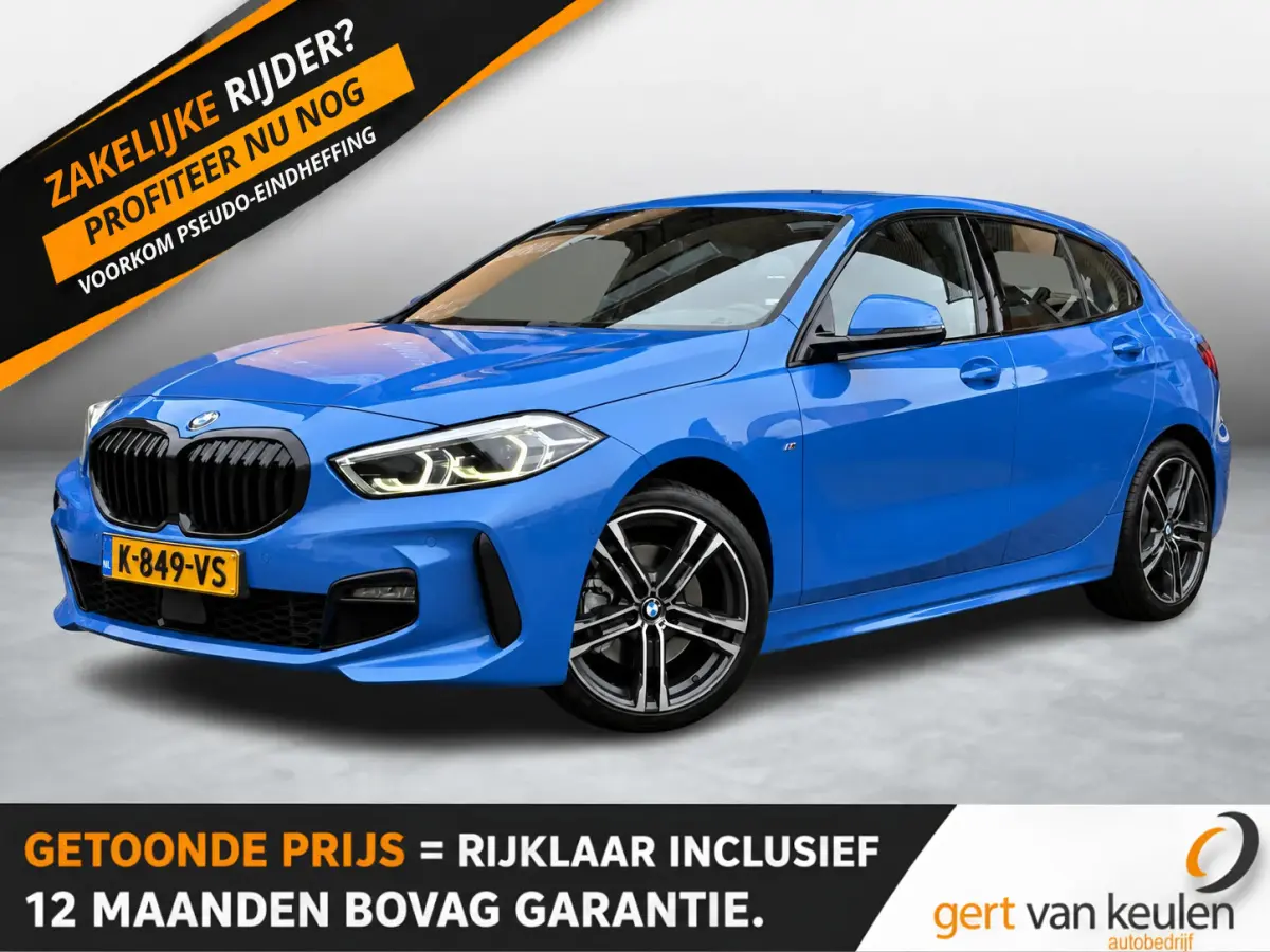 118i Business Edition Plus M-SPORT/MISANO BLUE/CARPLAY/LED/LEER