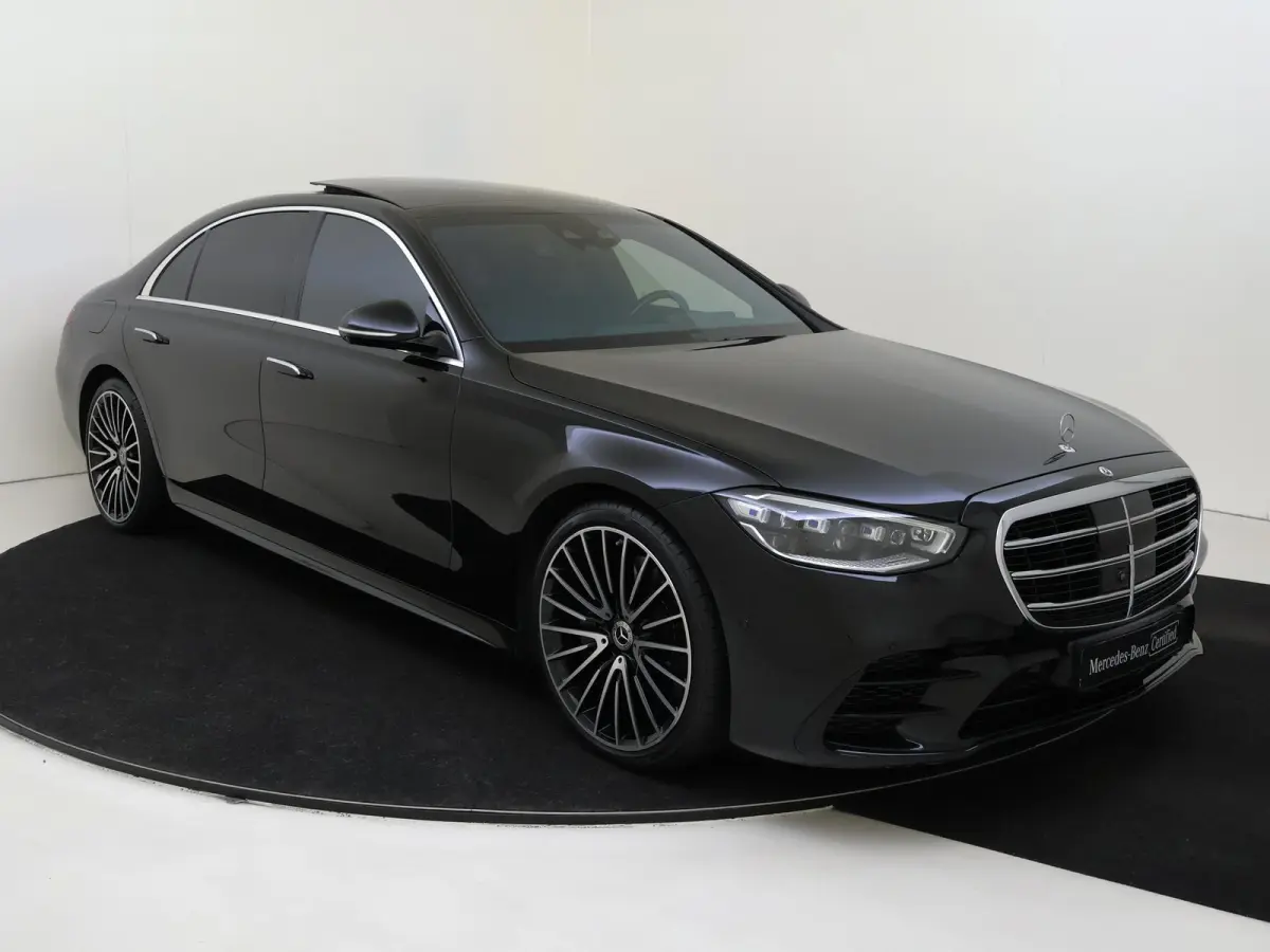 580 4MATIC Lang AMG Line /Panoramadak /Achterasbesturing /Burmester 4D /Rijassistentiepakket /First class pakket /TV's achter