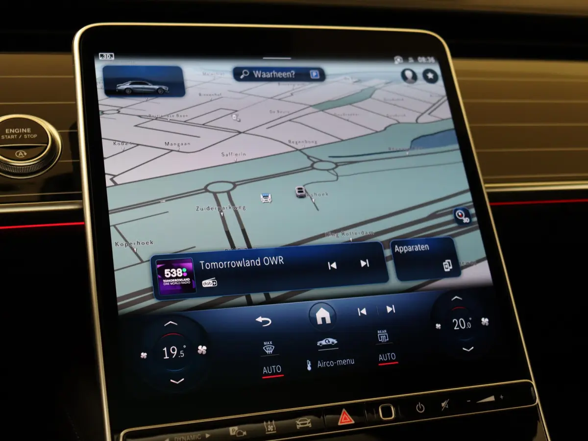 580 4MATIC Lang AMG Line /Panoramadak /Achterasbesturing /Burmester 4D /Rijassistentiepakket /First class pakket /TV's achter