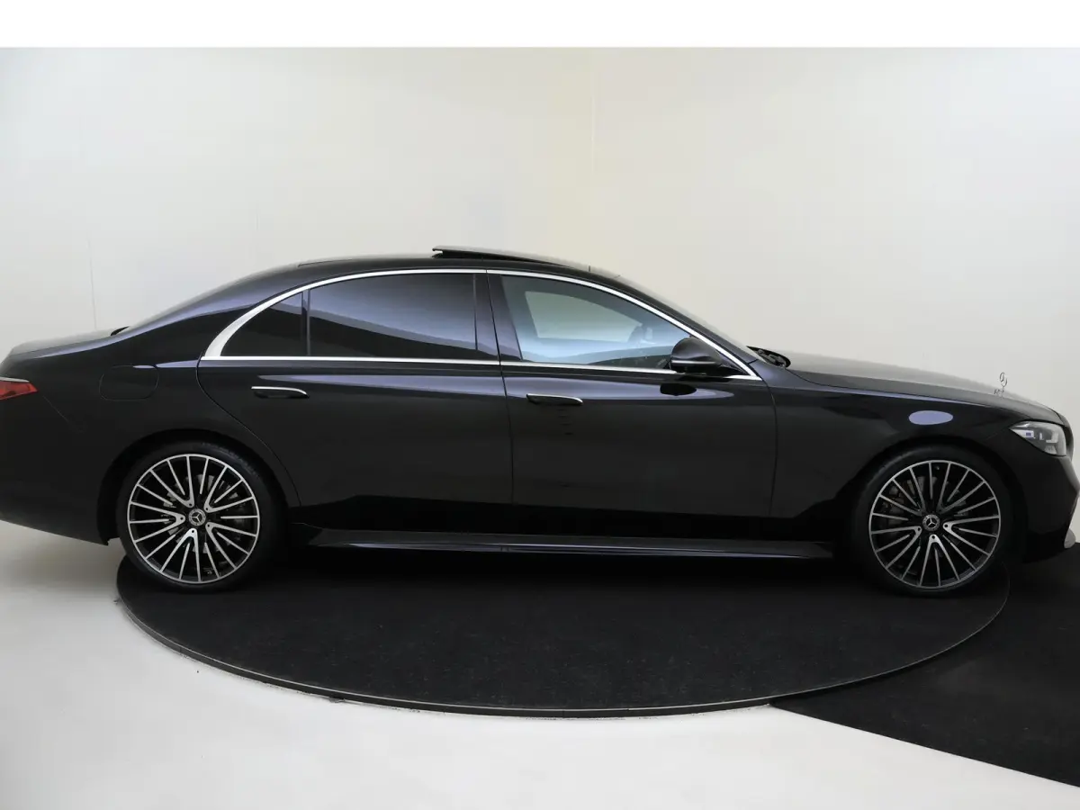 580 4MATIC Lang AMG Line /Panoramadak /Achterasbesturing /Burmester 4D /Rijassistentiepakket /First class pakket /TV's achter