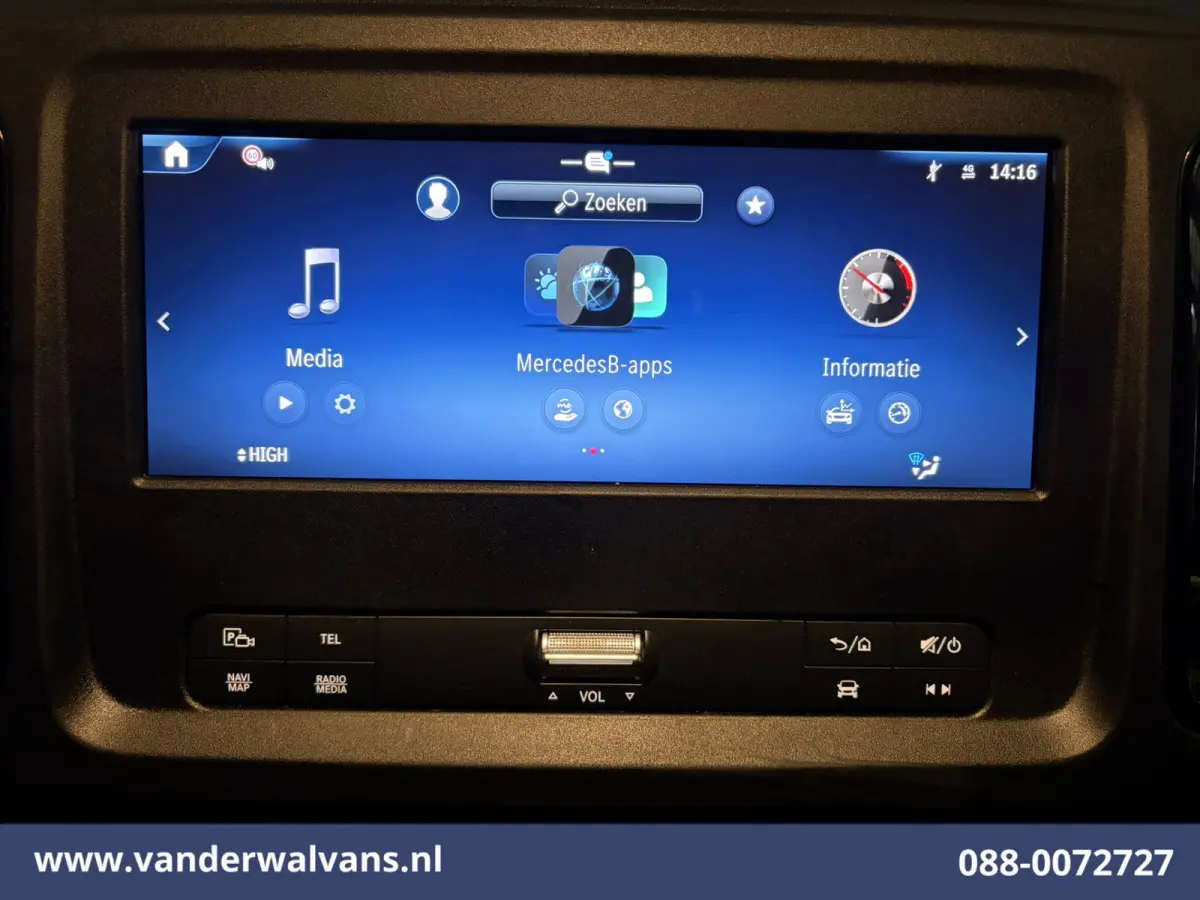 116 CDI 164pk 2025 Model L2H1 Euro6 Airco | XL MBUX | Camera | Navigatie | Cruisecontrol Stoelverwarming, Parkeersensoren, Bijrijdersbank