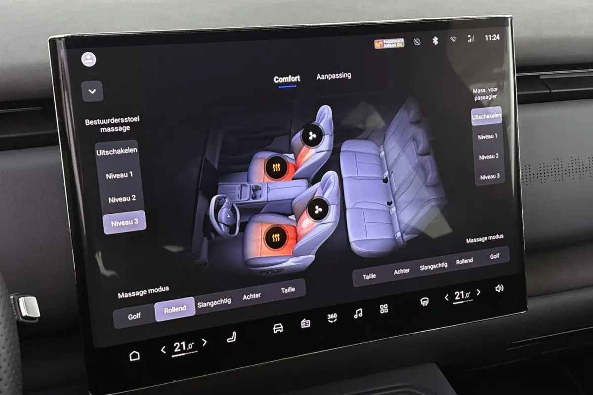 Business Edition 80 kWh Head-Up Stoelverwarming Panoramadak