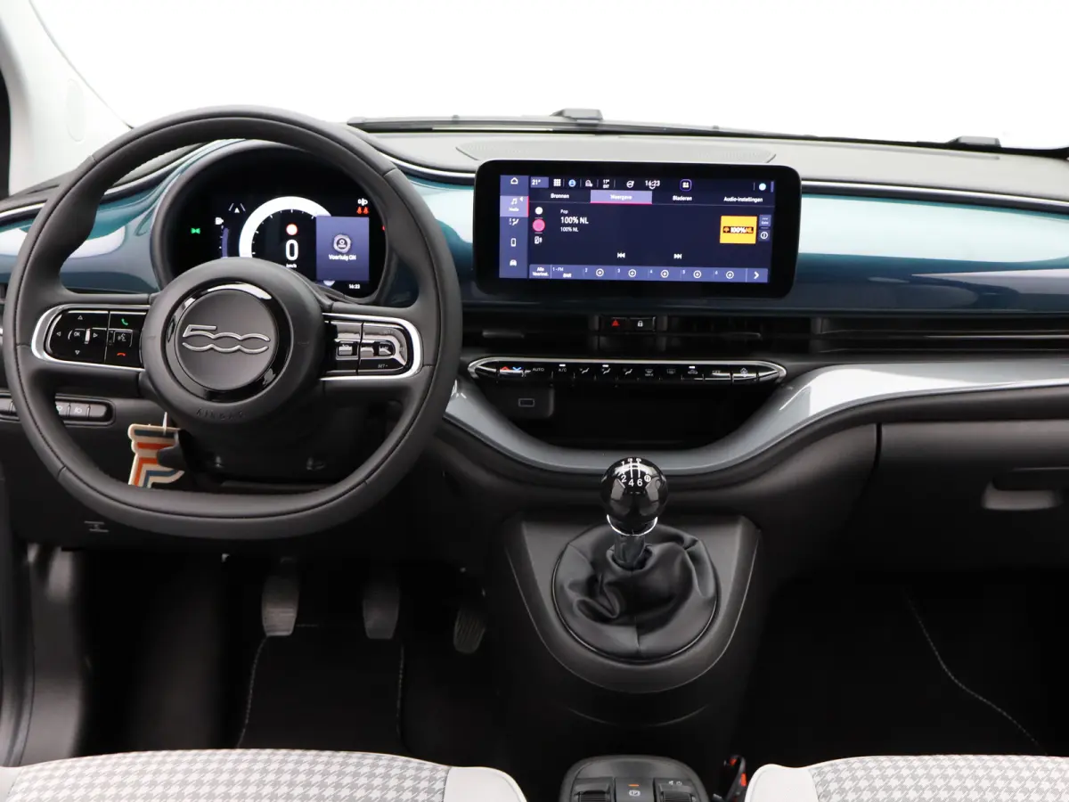 1.0 Hybrid Torino Launch Edition Tot 8 Jaar Garantie | Lage KM | Carplay | PDC | Cruise Control | Climate Control | Keyless | Navigatie | 16" Lichtmetalen Velgen | LED | Origineel NL!