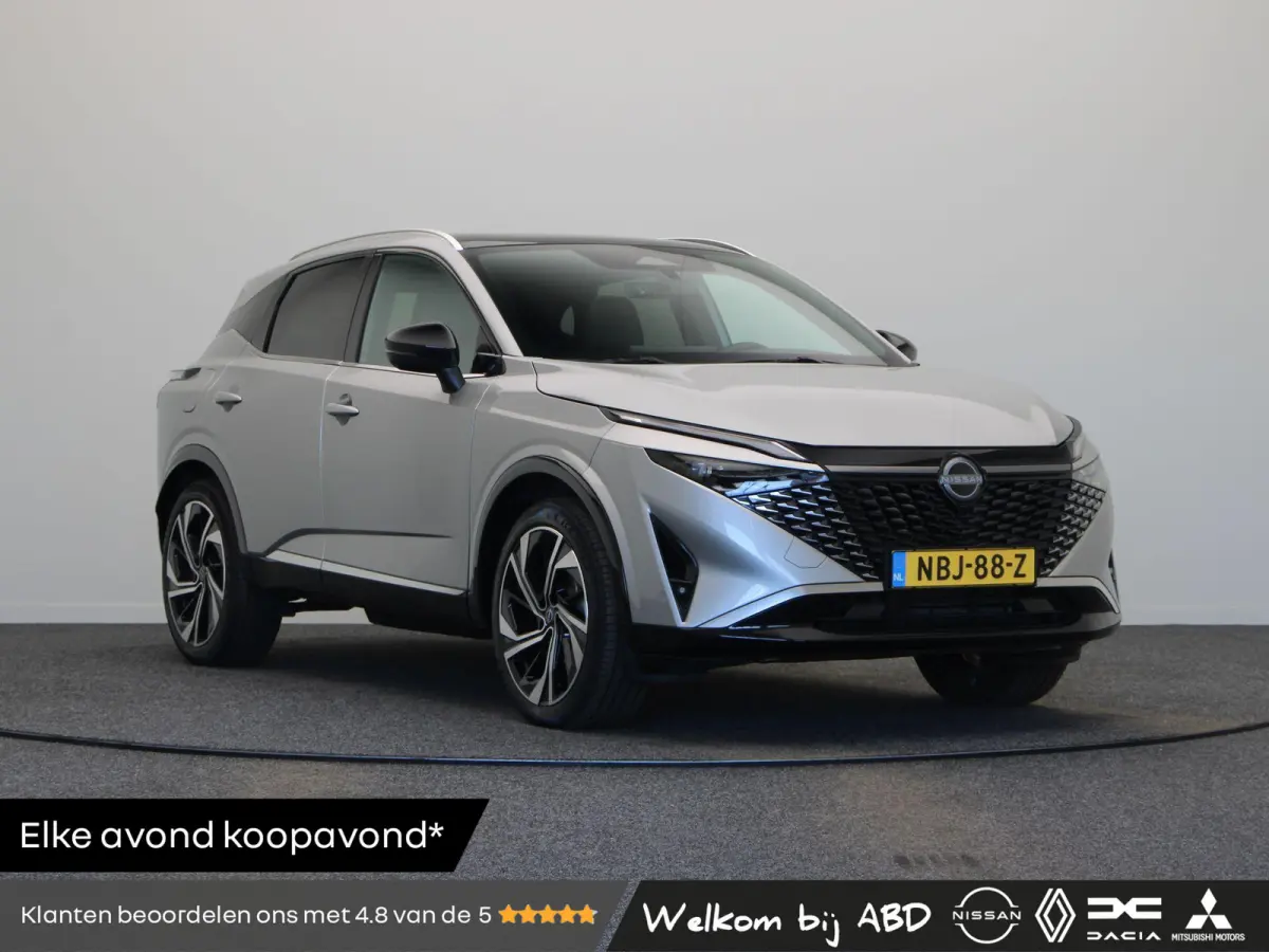 158pk MHEV Xtronic Tekna Plus | Trekgewicht 1800KG | Panoramadak | Lederen bekleding | Bose | Head-up display | 360 camera | Stoelverwarming | Elektrische stoelen |
