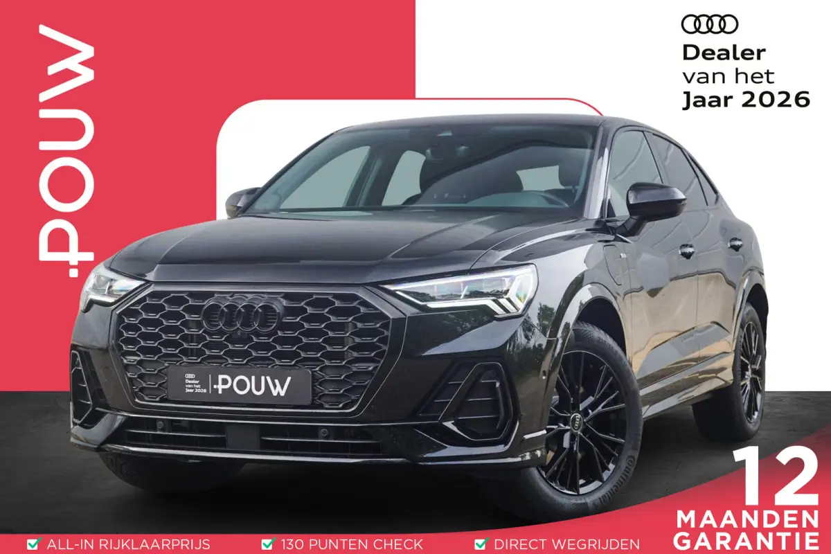 45 TFSIe 245pk PHEV S Edition | Panoramadak | Trekhaak | Topview Camera | Keyless | Optiek Zwart | SoH 92%