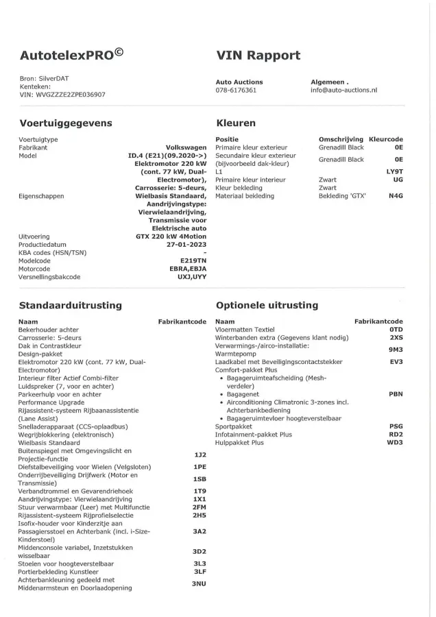 GTX 4Motion 77 kWh 220KW | Warmtepomp | 360° | Head-up | Elek.Kofferklep | Adaptive Cruise | Stoel&Stuurverwarming |