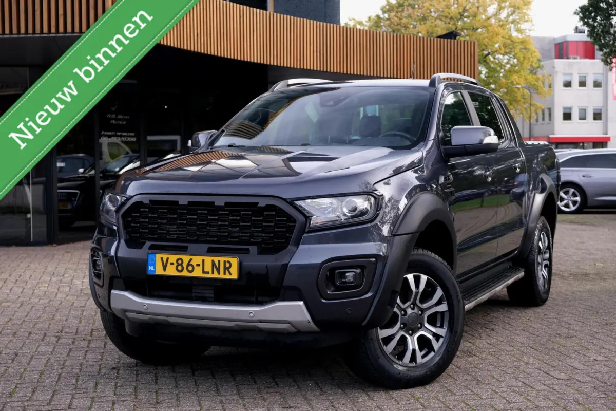 2.0 Bi-turbo Wildtrak Supercab|RIJKLAAR!|5-Zits|Marge|ACC|Carplay|Camera|Keyless|4x4|LaneAssist|Standkachel|Trekhaak|