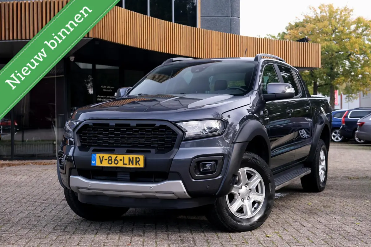 2.0 Bi-turbo Wildtrak Supercab|5-Zits|Marge|ACC|Carplay|Camera|Keyless|4x4|LaneAssist|Standkachel|Trekhaak|