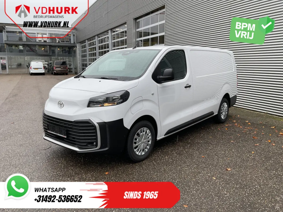 e-ProAce L3 75 kWh 350 km WLTP Carplay/ Snellader/ Standkachel/ Cruise/ Airco/ Camera/ PDC