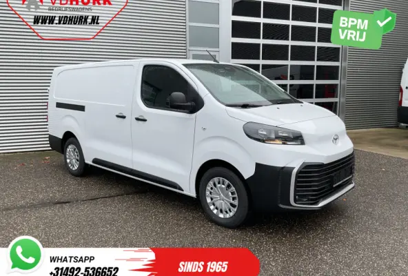 e-ProAce L3 75 kWh 350 km WLTP Carplay/ Snellader/ Standkachel/ Cruise/ Airco/ Camera/ PDC