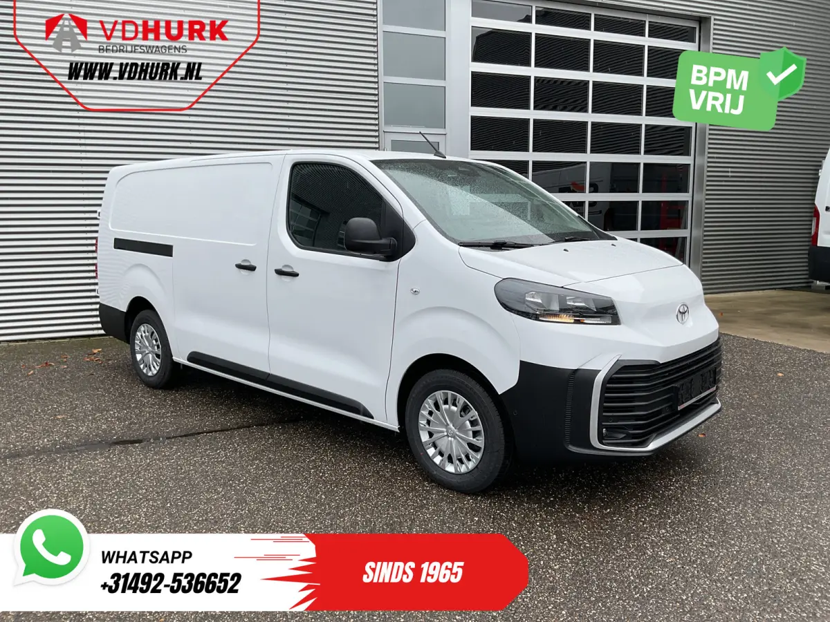 e-ProAce L3 75 kWh 350 km WLTP Carplay/ Snellader/ Standkachel/ Cruise/ Airco/ Camera/ PDC