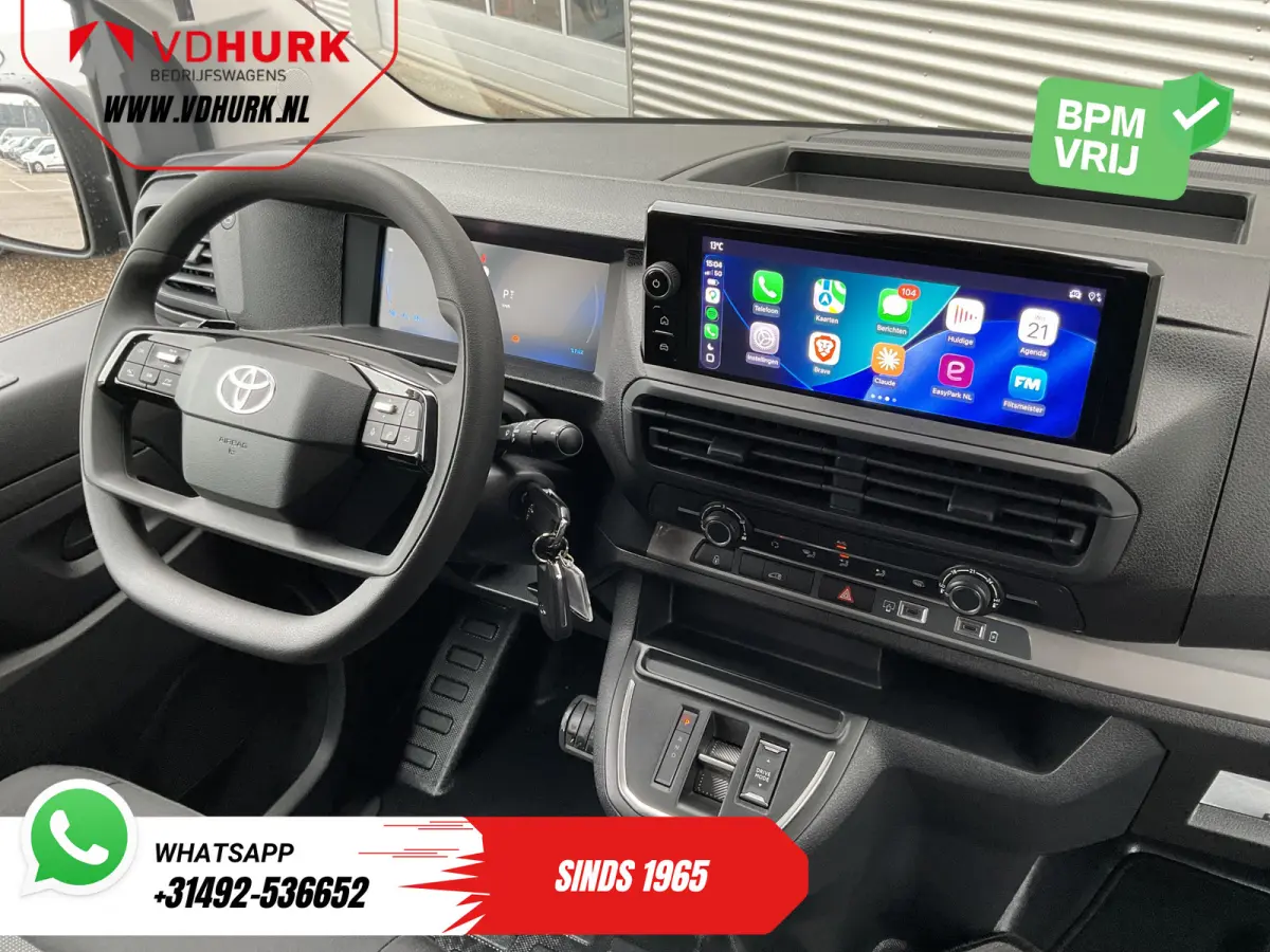 e-ProAce L3 75 kWh 350 km WLTP Carplay/ Snellader/ Standkachel/ Cruise/ Airco/ Camera/ PDC
