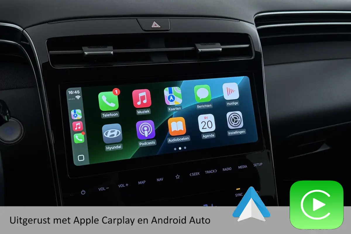 1.6 T-GDI HEV Comfort Smart | Trekhaak | Org NL | CarPlay | Camera | Digital Cockpit | Stuur-/Stoelverwarming |